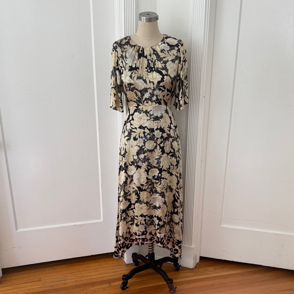 Rebecca Taylor silk floral dress